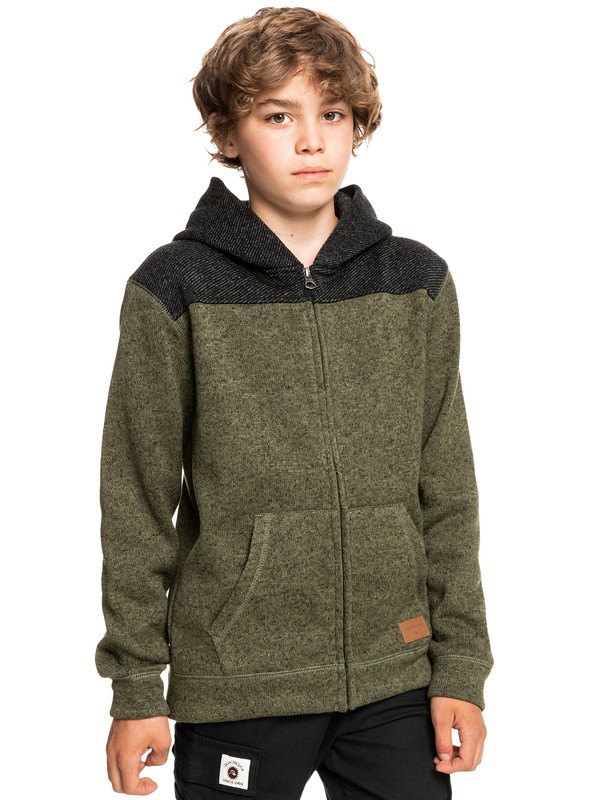 Keller Block - Zip-Up Hoodie for Boys  EQBFT03711
