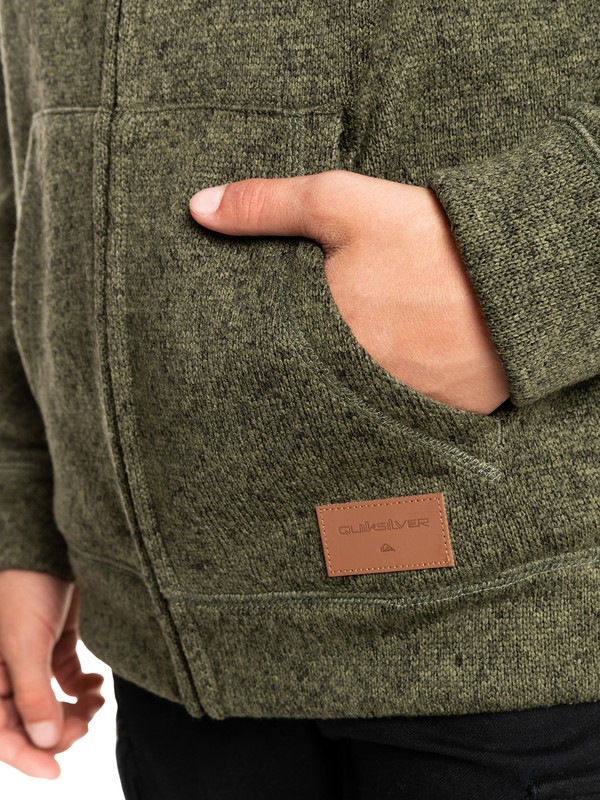 Keller Block - Zip-Up Hoodie for Boys  EQBFT03711