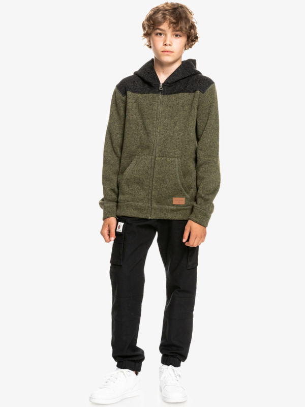 Keller Block - Zip-Up Hoodie for Boys  EQBFT03711