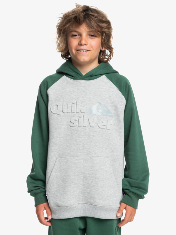 Age Of Blue Emboss - Hooded sweatshirt for boys 8-16yrs  EQBFT03887