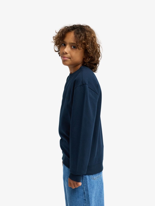 Basic - Crewneck Fleece for Boys 8-16  EQBFT03891