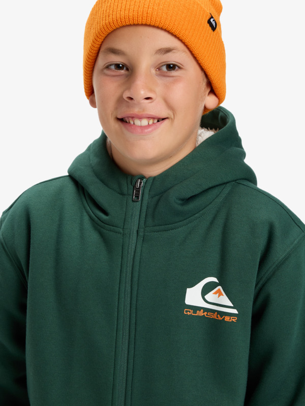 Fleece Sherpa - Full Zip Hoodie for Boys 8-16  EQBFT03947