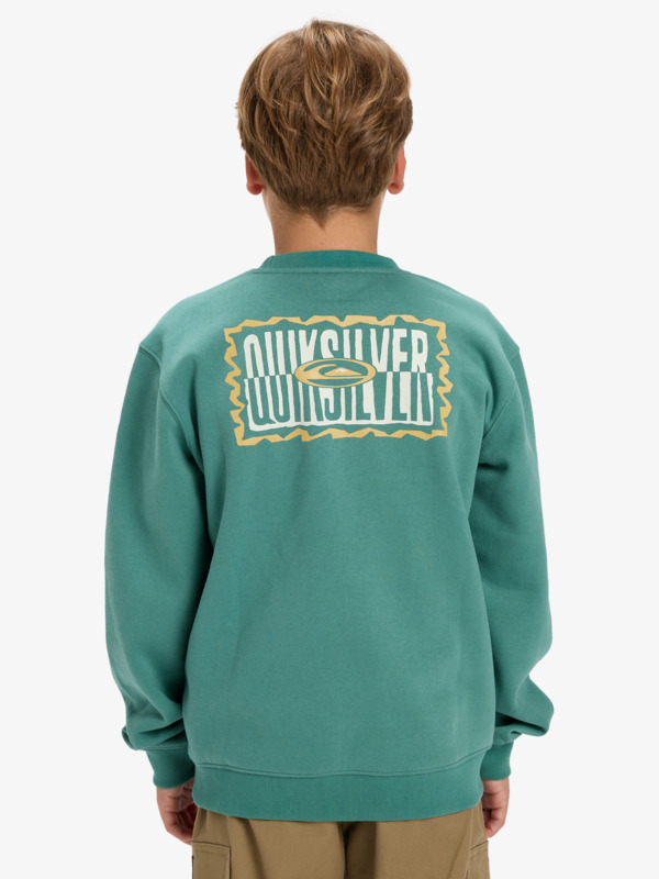 Graphic - Crewneck Fleece for Boys 8-16  EQBFT03956