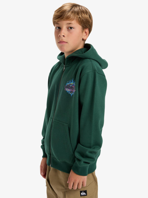 Graphic Zip - Full Zip Hoodie for Boys 8-16  EQBFT03958