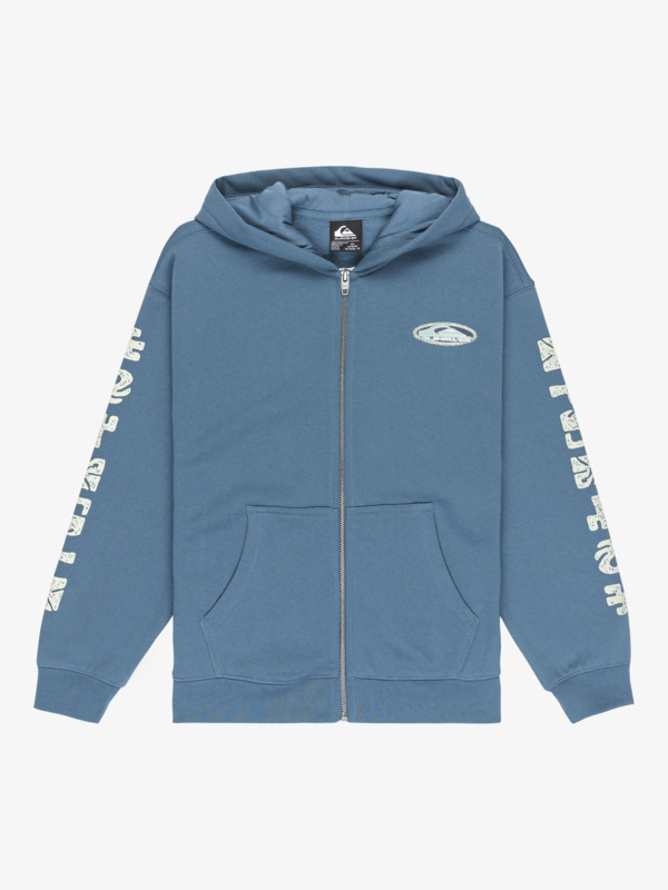 Salt Water Graphic Zip - Full Zip Hoodie for Boys 8-16  EQBFT03962