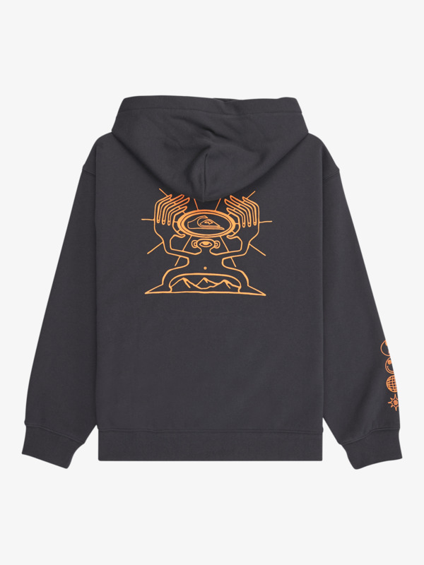 Salt Water Graphic Zip - Full Zip Hoodie for Boys 8-16  EQBFT03962