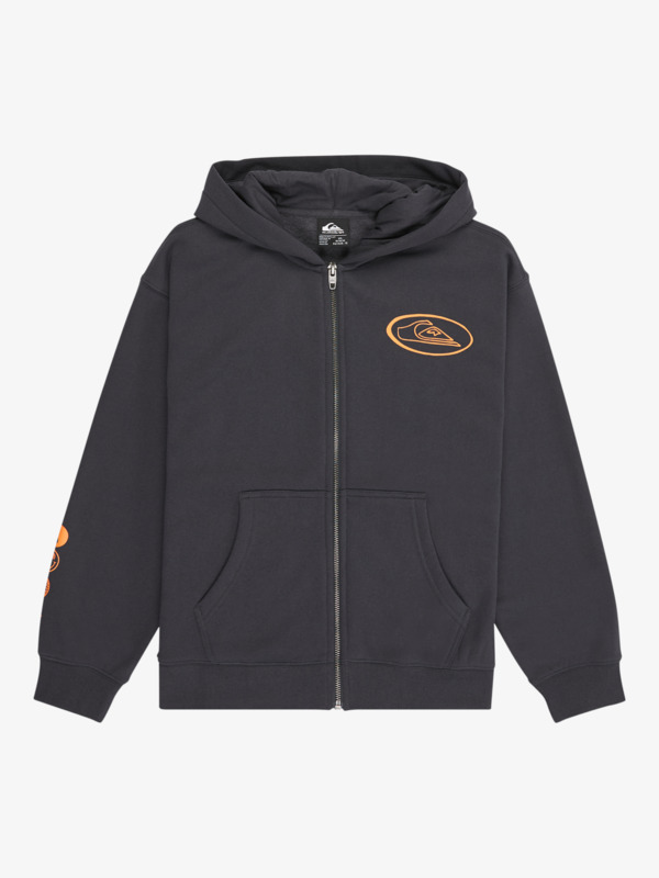 Salt Water Graphic Zip - Full Zip Hoodie for Boys 8-16  EQBFT03962