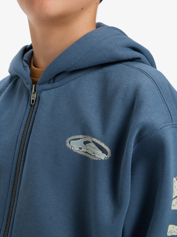 Salt Water Graphic Zip - Full Zip Hoodie for Boys 8-16  EQBFT03962