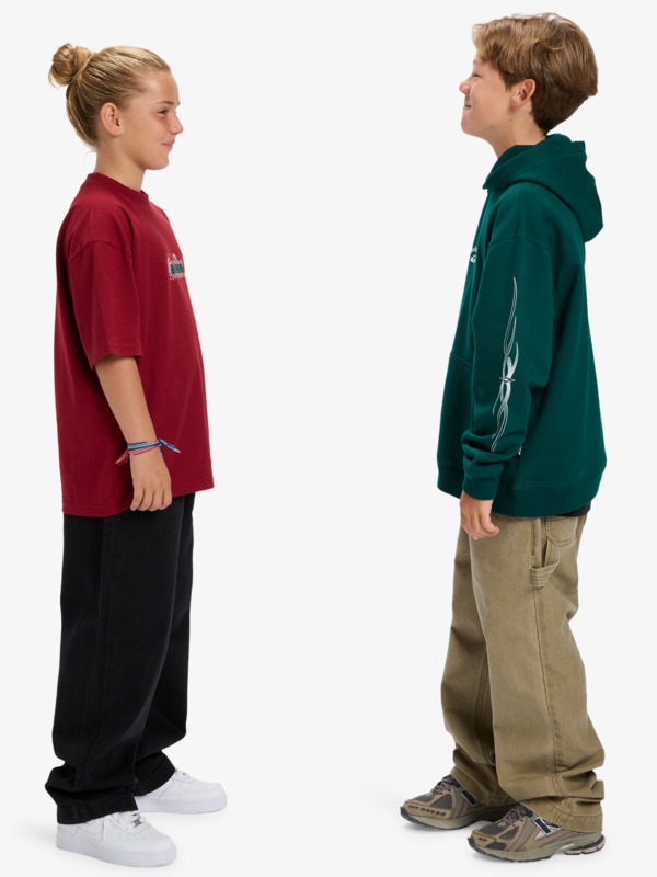 Stretch TribalYouth - Hoodie for Boys 8-16  EQBFT03964