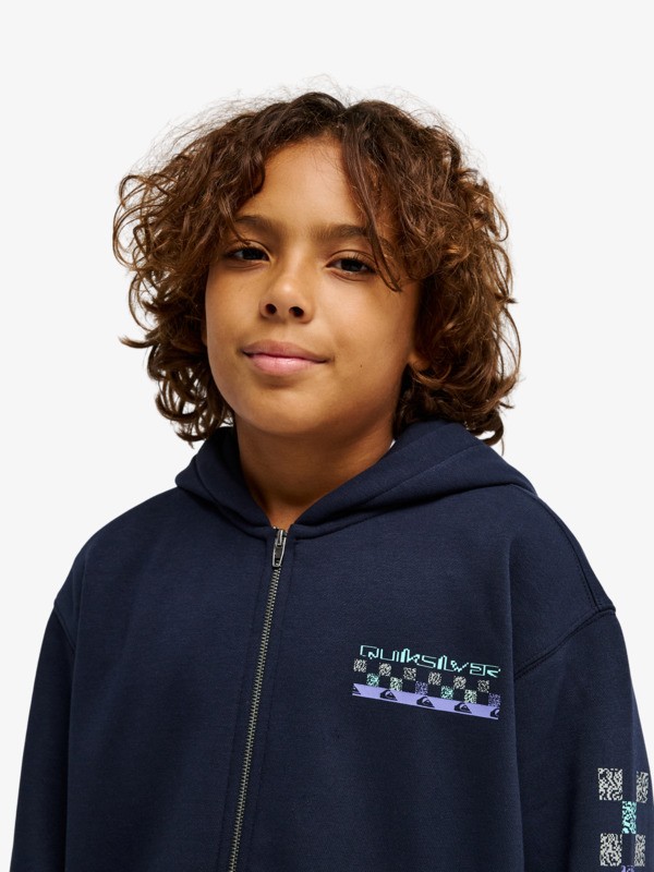 Graphic Hero - Zip-Up Hoodie for Boys 8-16  EQBFT03979