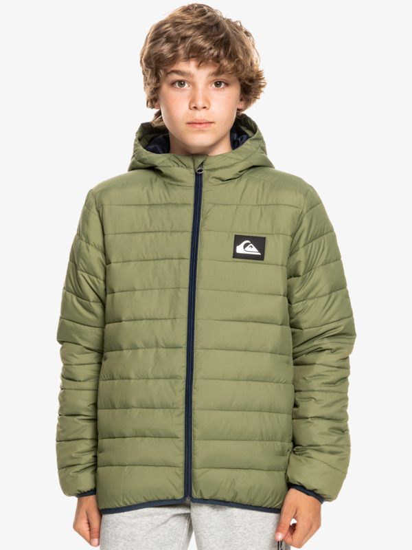 Scaly - Hooded Puffer Jacket for Boys  EQBJK03232