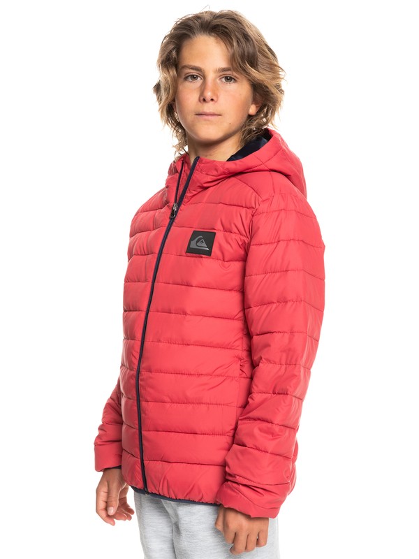 Scaly - Hooded Puffer Jacket for Boys  EQBJK03232