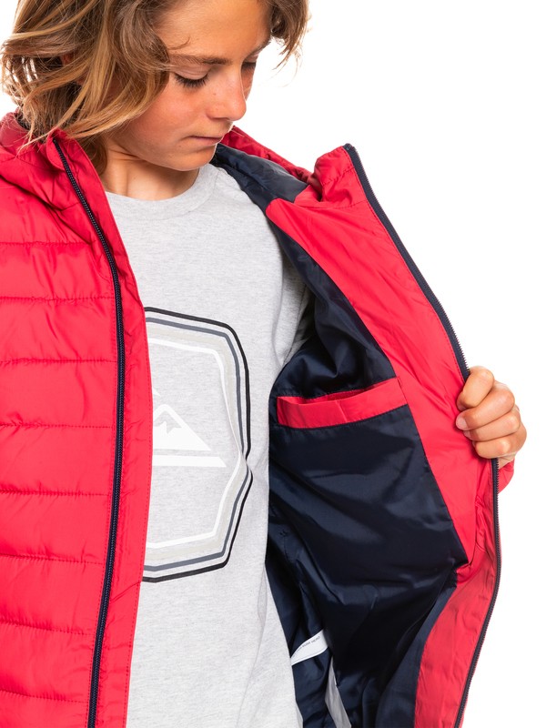 Scaly - Hooded Puffer Jacket for Boys  EQBJK03232