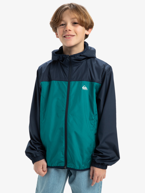 Overcast - Hooded Windbreaker Jacket for Boys 8-16  EQBJK03291