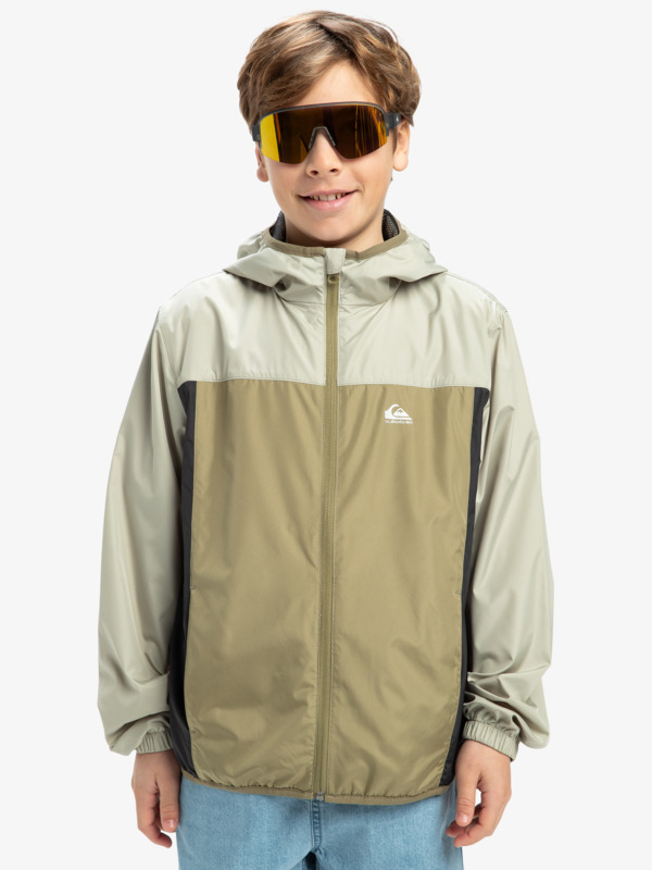 Overcast - Hooded Windbreaker Jacket for Boys 8-16  EQBJK03291