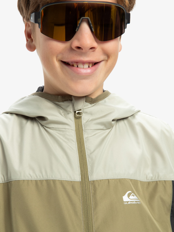 Overcast - Hooded Windbreaker Jacket for Boys 8-16  EQBJK03291