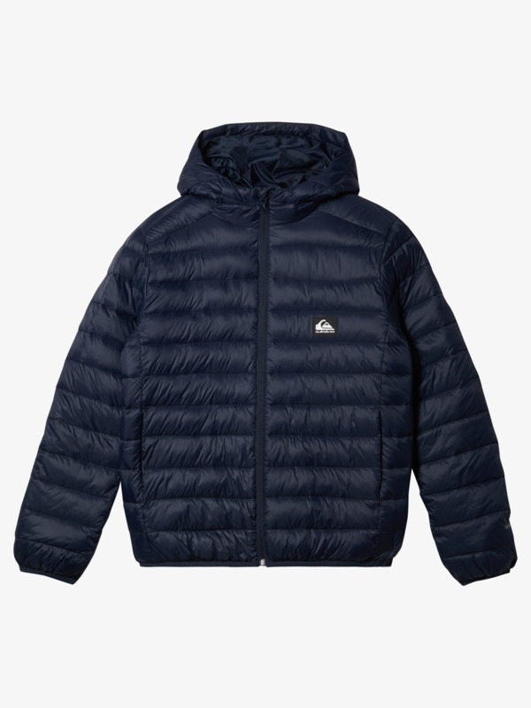 Scaly Insulated Hooded Jacket for Boys 8 16yrs