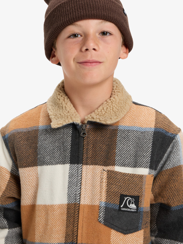 Dna Sherpa Harrington - Harrington Jacket for Boys 8-16  EQBJK03346