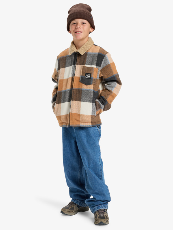 Dna Sherpa Harrington - Harrington Jacket for Boys 8-16  EQBJK03346