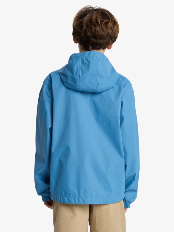 Overcast 3K Tape - Hooded Waterproof Jacket for Boys 8-16  EQBJK03349
