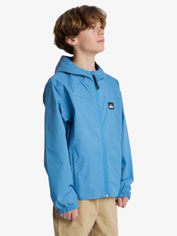 Overcast 3K Tape - Hooded Waterproof Jacket for Boys 8-16  EQBJK03349