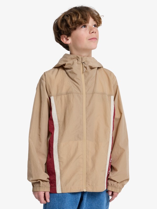 Clicker - Hooded Windbreaker Jacket for Boys 8-16  EQBJK03351