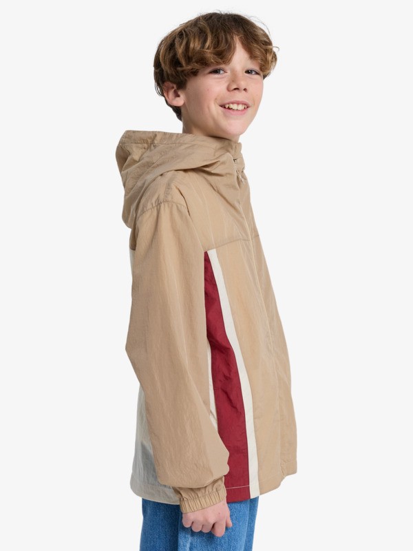 Clicker - Hooded Windbreaker Jacket for Boys 8-16  EQBJK03351