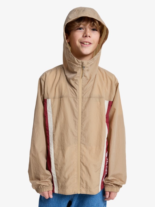 Clicker - Hooded Windbreaker Jacket for Boys 8-16  EQBJK03351