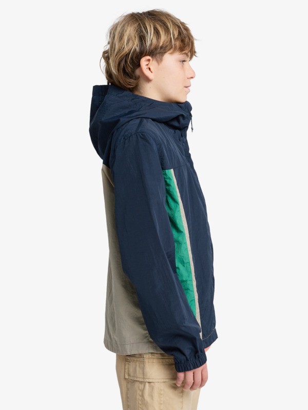 Clicker - Hooded Windbreaker Jacket for Boys 8-16  EQBJK03351