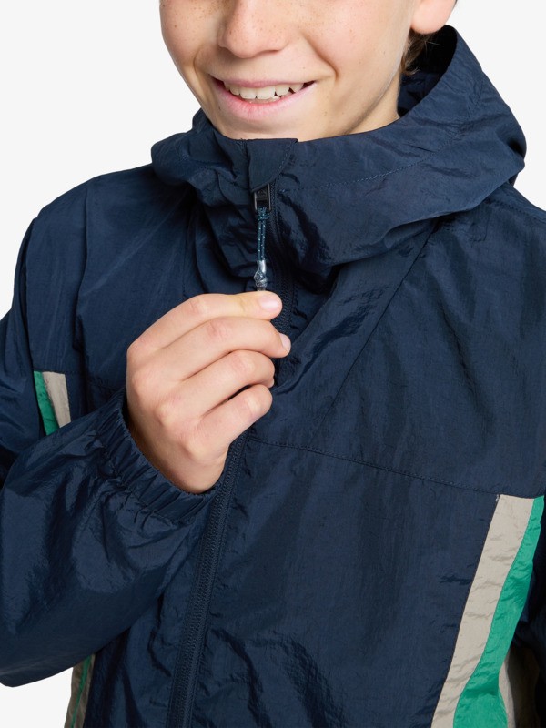 Clicker - Hooded Windbreaker Jacket for Boys 8-16  EQBJK03351