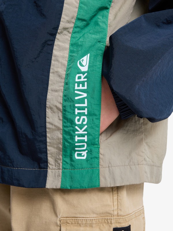 Clicker - Hooded Windbreaker Jacket for Boys 8-16  EQBJK03351