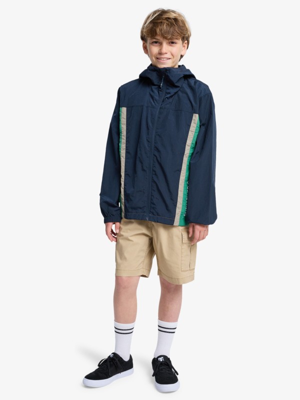 Clicker - Hooded Windbreaker Jacket for Boys 8-16  EQBJK03351