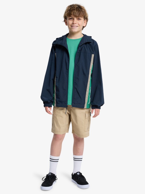 Clicker - Hooded Windbreaker Jacket for Boys 8-16  EQBJK03351