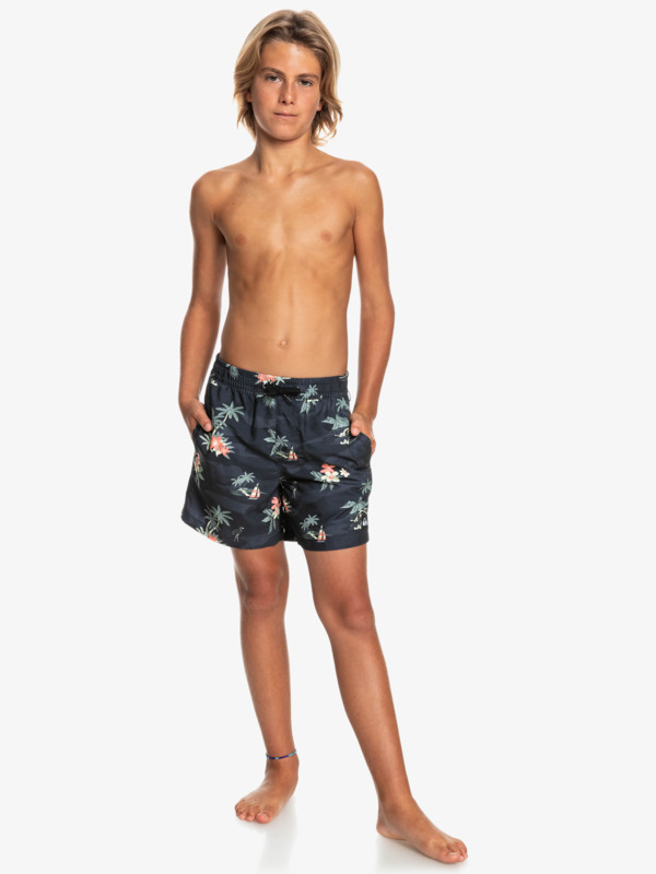 Everyday Scenic 14" - Swim Shorts for Boys 8-16 EQBJV03393