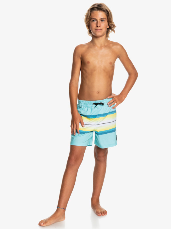 Resin Tint 14" - Swim Shorts for Boys 8-16  EQBJV03395