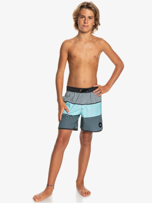 Ocean Scallop 14" - Swim Shorts for Boys 8-16  EQBJV03398
