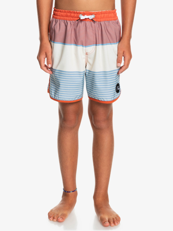Ocean Scallop 14" - Swim Shorts for Boys 8-16  EQBJV03398