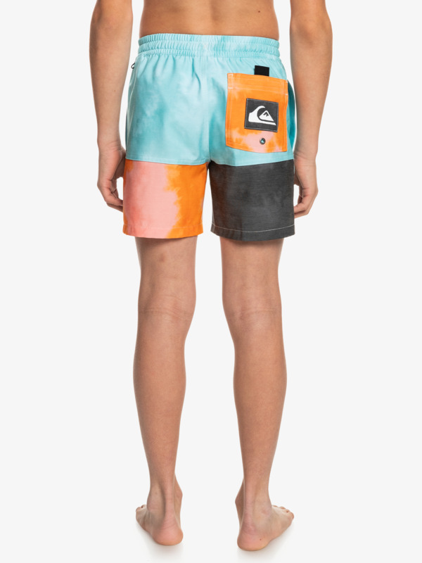 Acid Wash 14" - Swim Shorts for Boys 8-16  EQBJV03401
