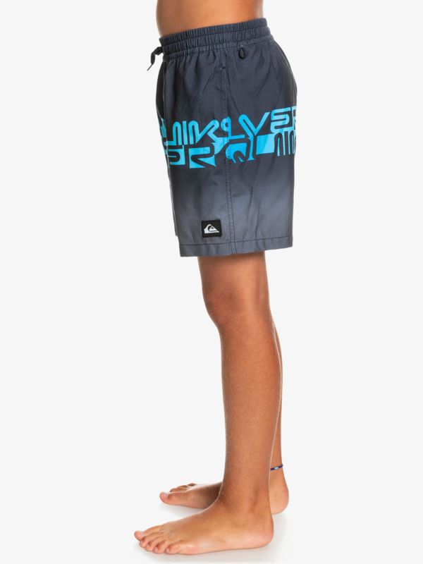 Word block 14" - Swim Shorts for Boys 8-16 EQBJV03403