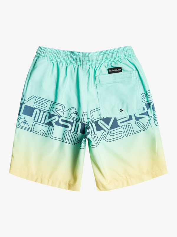 Everyday Wordblock 16" - Swim Shorts for Boys 8-16  EQBJV03434