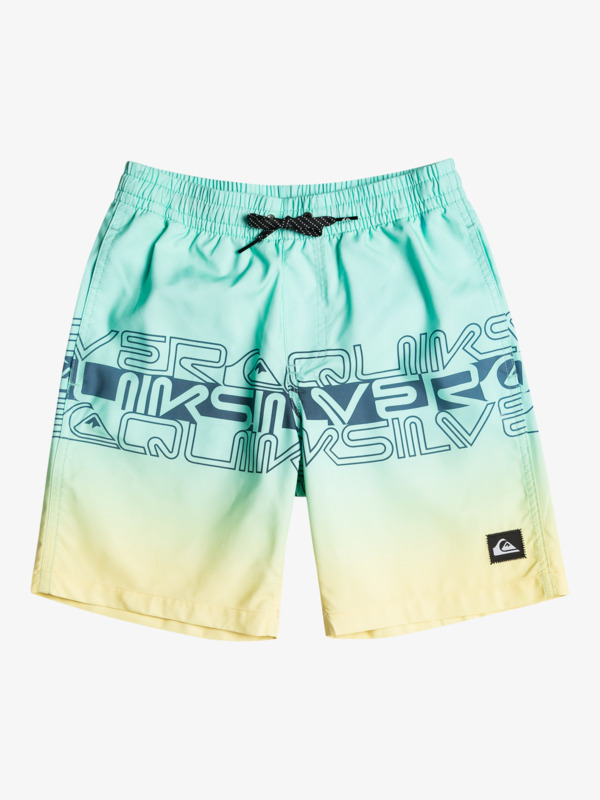 Everyday Wordblock 16" - Swim Shorts for Boys 8-16  EQBJV03434