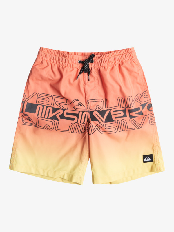 Everyday Wordblock 16" - Swim Shorts for Boys 8-16  EQBJV03434