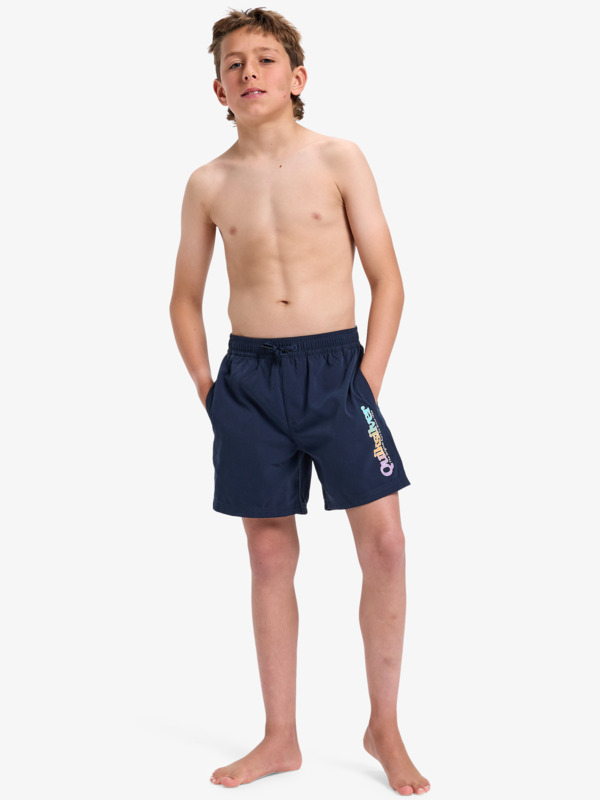 Spl Fineline 14" - Swim Shorts for Boys 8 - 16  EQBJV03520