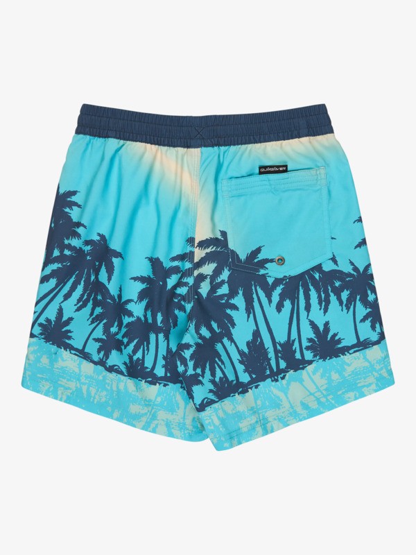Everyday Printed Volley 14" - Swim Shorts for Boys 8-16  EQBJV03540