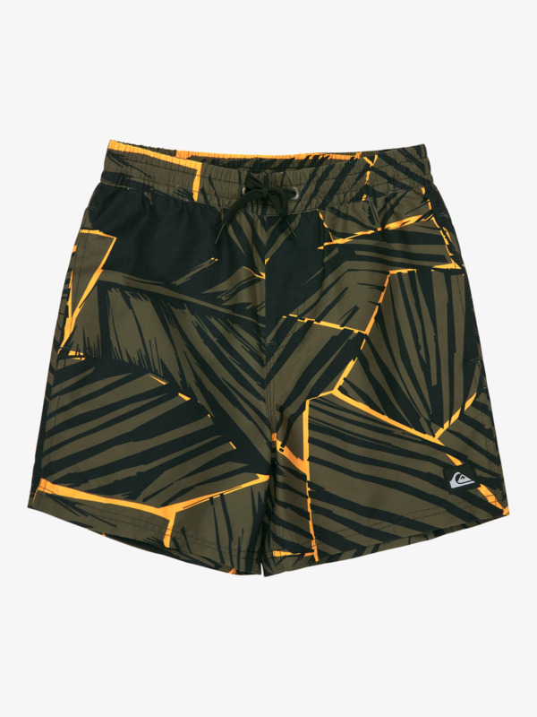Everyday Printed Volley 14" - Swim Shorts for Boys 8-16  EQBJV03540