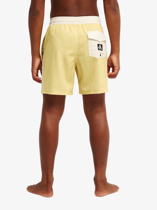One Piece Solid 14" - Swim Shorts for Boys 8-16  EQBJV03555