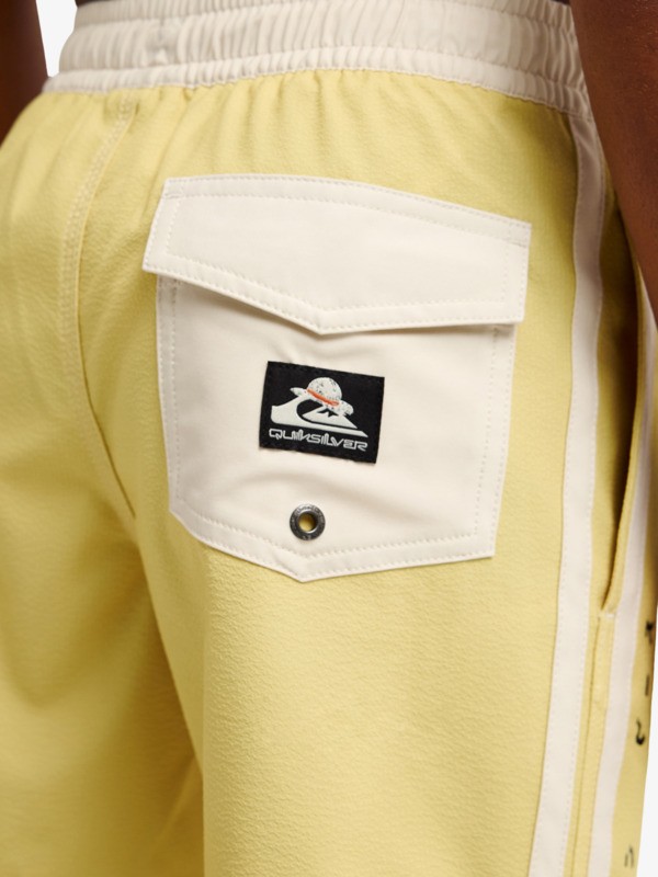 One Piece Solid 14" - Swim Shorts for Boys 8-16  EQBJV03555