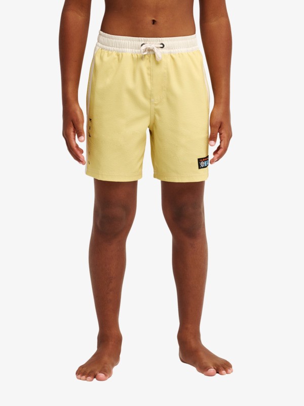 One Piece Solid 14" - Swim Shorts for Boys 8-16  EQBJV03555