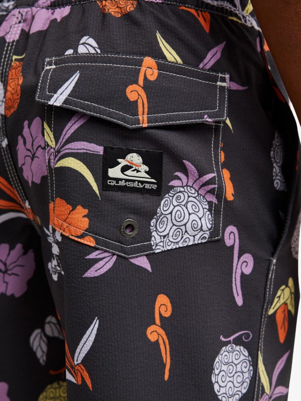 One Piece Printed 14" - Swim Shorts for Boys 8-16  EQBJV03556