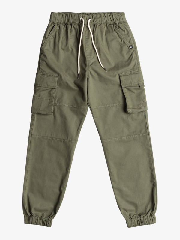 We Get By Surf  - Cargo trousers with elasticated waistband for boys 8-16yrs  EQBNP03124